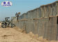Gegalvaniseerd Draadnetwerk 4mm Hesco-Bastionmuur voor Defensief