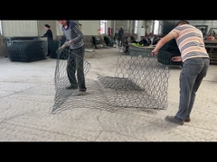 Hoe installeer je een gabionmand?