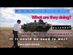 hek onopvallend obstakel hek beveiligingsbarrière tank barrière gaas putanka draad geweven in r