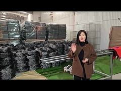 Het tankbarrière-maas wordt vóór en na de verpakking aangebracht