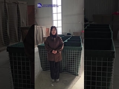 Verscheidene modellen van demonstratie en uitleg van de defensieve barrière