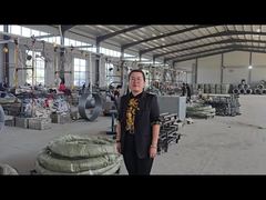 Roestvrijstalen scheermesdraadbarrière BTO-22 450mm diameter 35m per rol