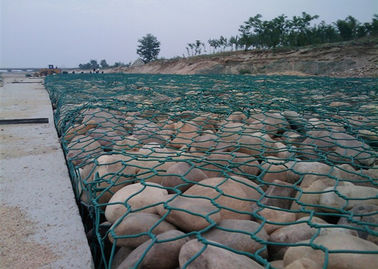 2m X 1m X 1m Gemakkelijk om Gabion-Diameter 2.7mm te installeren van de Doosdraad