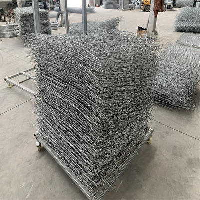 SGS de Anticorrosieve Hexagonale van de de Mandomheining van Draadgabion Rotsen van Metal Cages For