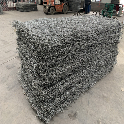 2.0mm4.0mm Anticorrosion van de de Rotskooi van Gabion Basket Iron Gabion van de Draadomheining