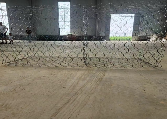 2m Zinkcoating Gi Gabion Box 7x9cm Mesh Hole