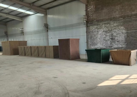 Beschermingsmuur Beschermingssandbarrière Beveiligingsmuur zandzakken Voor bastionensandbarrière