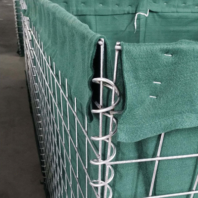Warm gegalvaniseerd hoogtenstaan Galfan defensieve barrière blaasmuur