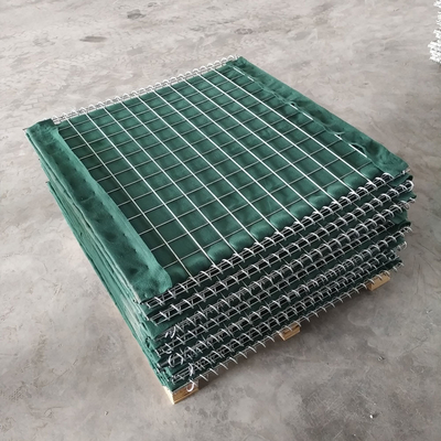 KN-10 5 mm gegalvaniseerde lashoop Gaibon zand gevulde verdedigingsbarrières voor Kenia