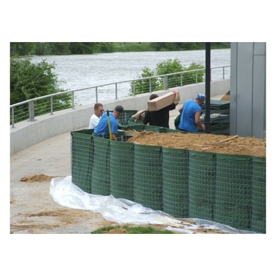 Warm verkoop Defensieve barrière Aard gespannen Gabion Defensieve barrières Rots Kooien Container