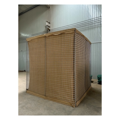 Fabrieksvoorziening Groene defensieve barrière Groothandel Lasdraad Mesh Zandbarrière Muur Bastion
