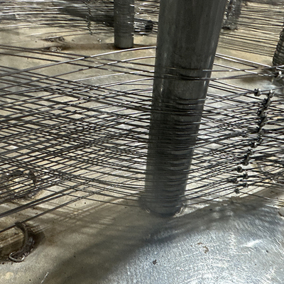 Warm verkrijgbaar Tankbarrières Mesh Steel Wire Mesh Trap Netting Rusland