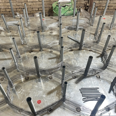 Warm verkrijgbaar Tankbarrières Mesh Steel Wire Mesh Trap Netting Rusland