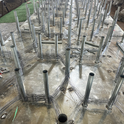 Op maat gemaakte tankdraadmaas Net Anti Tank Track Wrapping Wire Mesh Verminder tank mobiliteit