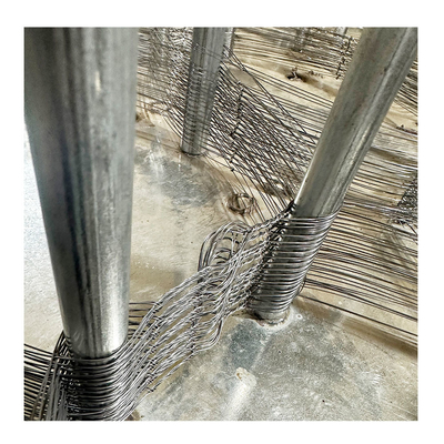 Gepersonaliseerd gegalvaniseerd geweven tankdraadnet Net Anti Tank Track Wrapping Wire Mesh Voor Oekraïne