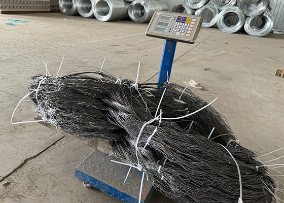 Weldraadvergrendeling Wond Tank Tracks Anti Tank Barrier Draad Mesh