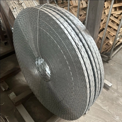BTO-22 Concertina Draad Elektrisch gegalvaniseerd Nigeria Razor Barbed Wire Razor Wire Prijs Per Roll