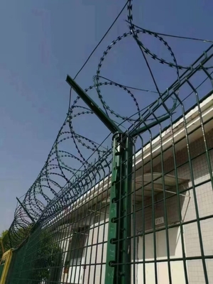 Roestvrij staal Anti-roest High Security Razor Blade Gebruik Concertina Razor Wire