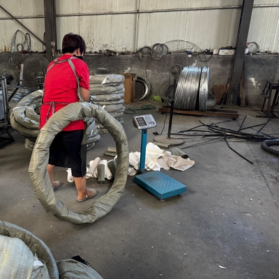 Fabrikant Levering 500 mm Spiraal Diameter Concertina Razor prikkeldraad