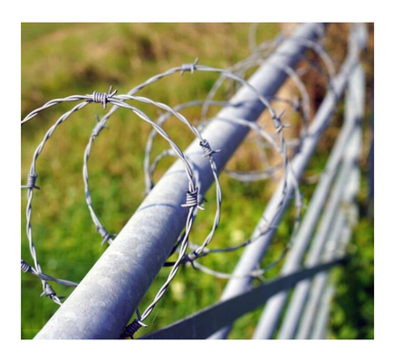 Anping High Quality Razor Barbed Wire Dubbele Concertina Razor Wire Factory