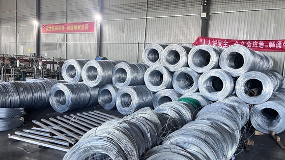 Fabriek Warm gedompelde gegalvaniseerde prikkeldraad voor gaas Beveiligingshekken 12,5 Gauge 18 Gauge PVC bedekte ijzeren prikkeldraad