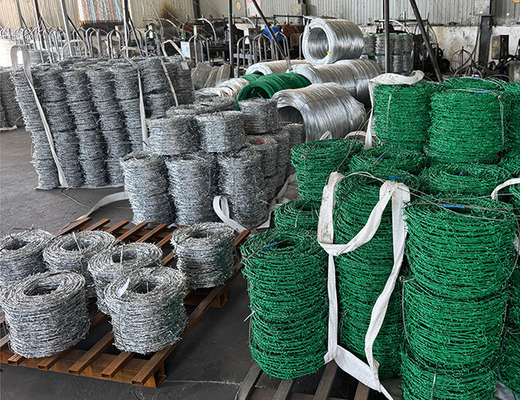 Elektrogalvaniseerde prikkeldraad voor isolatie en bescherming