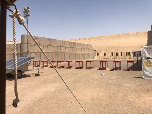 Warm te verkopen Beveiliging defensieve barrière bastion zand gevulde verdedigingsbarrières verdedigingsmuur