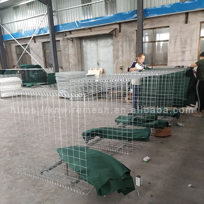 Beschermingsbarrières met groen / zand geotextiel in Burkina Faso