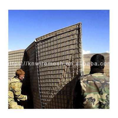 Militair zand gevuld zwaar gegalvaniseerd defensief bastion barrières Hesco Blast Wall