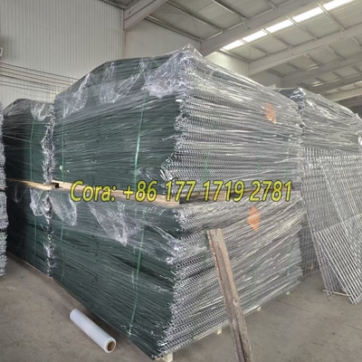 Militair Hesco Bag 2.74m Hoog gegalvaniseerde verdedigingsbarrière Beschermingsmuur gemaakt door gelaste Gabion Box