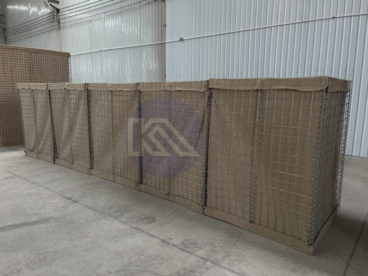 Anti-corrosie zware gabion barrière Galfan coating Mi10 defensieve barrière voor noodbeveiliging