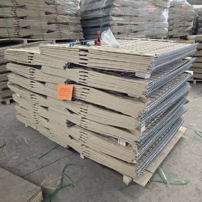 MIL1, MIL 7, MIL 10, MIL 12, MIL 19 2.74M Hoog warm gedompeld geotextiel bekleed gelast Gabion Hesco zak voor militaire defensieve barrières Bastionen