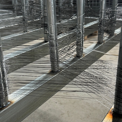 Hoog zink gegalvaniseerd tank spoor wikkelen Net Putanka Grensverdediging Tank Obstakel Net Anti Tank Barrier Draad Mesh