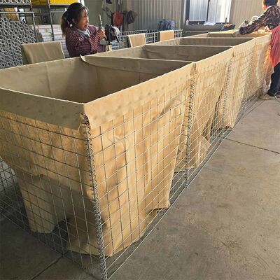 Heavy Mil 6 Military Defence Barrier Barricade Hesco Barrier Price