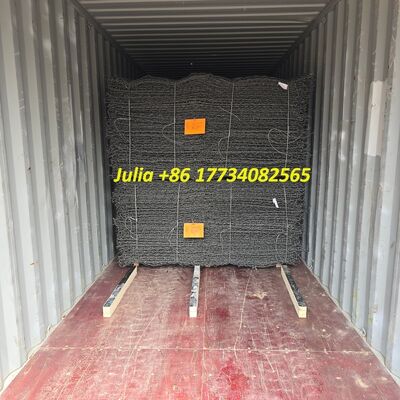 Selvage Wire 3.4mm Gabion Basket Featuring Wire Diameter 2.0-4.0mm Mesh Size 80x100mm Ideal for Riverbank Protection Retaining Walls and Soil Stabilization