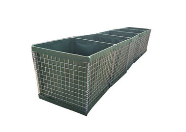 Militair Hesco-barrière Hoogte 1 m Breedte 1 m Geo-textiel
