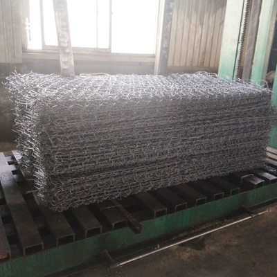 de 2*1*1m Geweven Gabion-Manden van de Overzeese Muren van For Rock Retaining Defensie Hexagonale Omheining