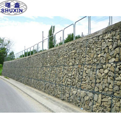 Dozen 8*10 Cm Mesh For River Channel Protection van weefsel de Draad Gegalvaniseerde Gabion