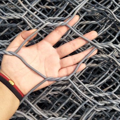 Dozen 8*10 Cm Mesh For River Channel Protection van weefsel de Draad Gegalvaniseerde Gabion