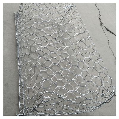 2x1x1m Helling Bescherming Geweven Gegalvaniseerde Gabions