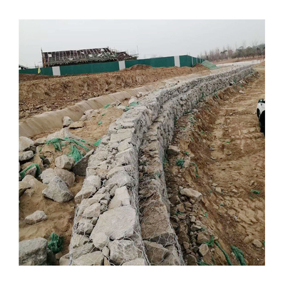 Antierosie van Gabion Mesh Basket Beach Retaining Wall van de zeedijk de Kustdefensie
