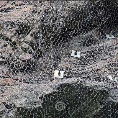 Hexagonale Gabion-Manden 1mx1mx1m Geweven Draadnetwerk