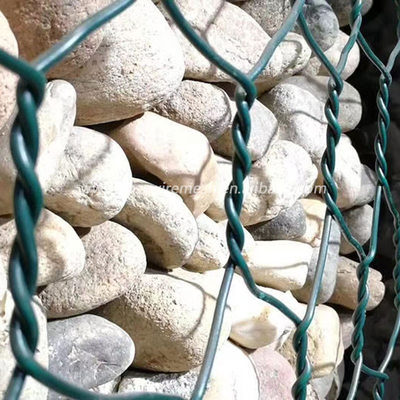 Hete Gegalvaniseerde 8*10 verdraaide van het de Manden de Lage Ijzer van Draadgabion van het de Draadnetwerk 2x1x1 Hexagonale Steen