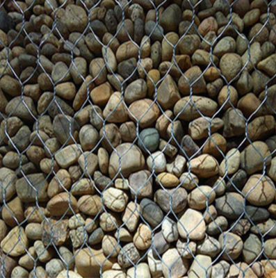 Rock Mesh Keermuur Gabion Basket om hellingen met kwelproblemen te stabiliseren