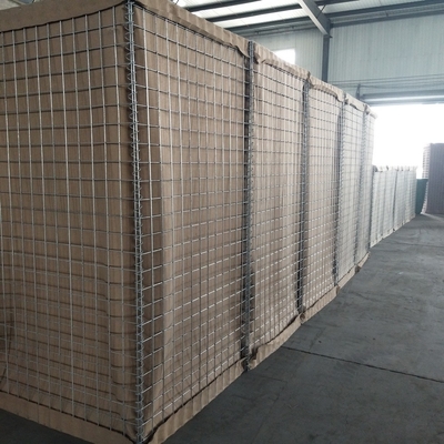 Hete Ondergedompelde Gegalvaniseerde Op zwaar werk berekende Stapelbaar van Gabion Hesco