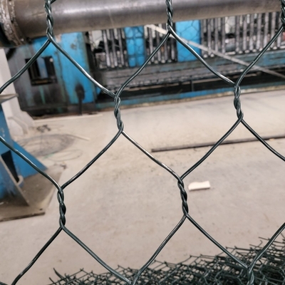 Anti Roest Zink Gecoate Geweven Schanskorf Manden 2mx1mx1m Steen Gevulde Rotsbescherming