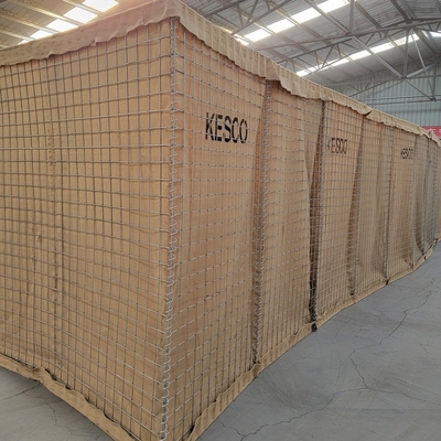 Gelaste Militaire Sand Gabion Box Wall Hesco Barrier Army Protective