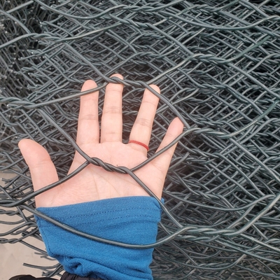 Gegalvaniseerde Gabion Basket Robuust Metalen Mesh Voor Snelle Rivier Bank Bescherming