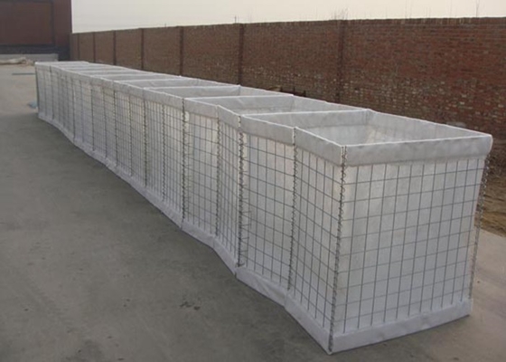 4.00mm 5.0mm Gelaste Draad Gabion Mesh Bastion Barrier High Strength