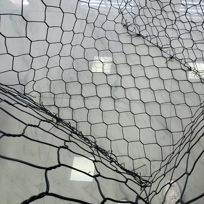 Pvc 2.7mm de Hexagonale Doos van Gabion Mesh For Stone Filled Gabion